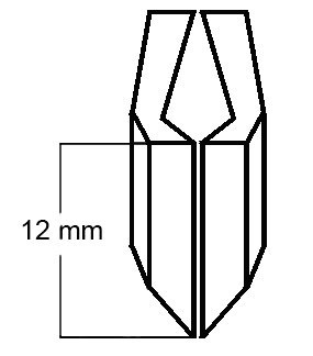 BAHCO Pęseta do cięcia drucików miedzianych 15AGW 115 mm BAHCO