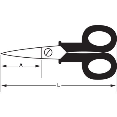 BAHCO Nożyczki dla elektryków 130 mm SC127 BAHCO