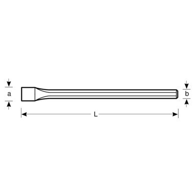 BAHCO Przecinak murarski 200 mm BAHCO