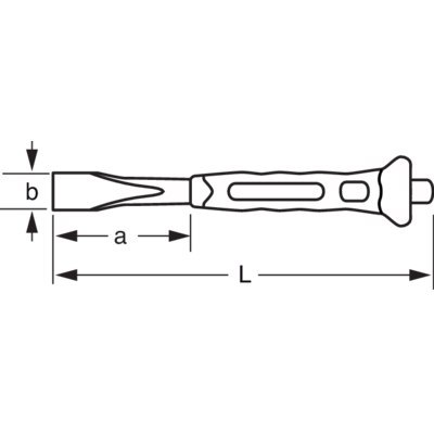BAHCO Przecinak z osłoną 20 mm 185 mm BAHCO