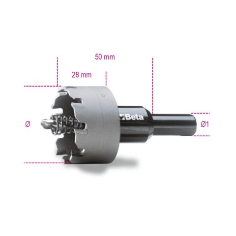 Beta Otwornica z węglików spiekanych 15 mm, 452 Beta