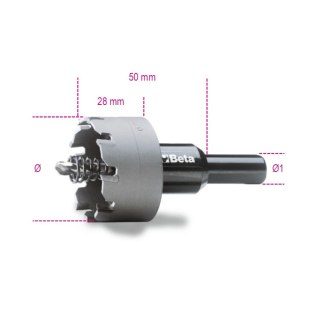 Beta Otwornica z węglików spiekanych 16 mm, 452 Beta