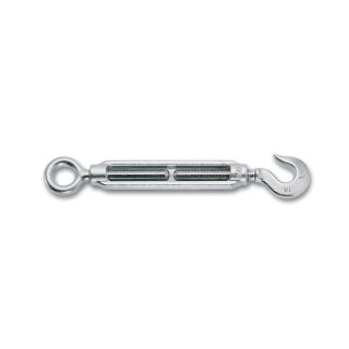 Beta Nakrętka napinająca ucho-hak (śruba rzymska) ocynkowana M22, WFL 1100 kg, L 433 mm Robur