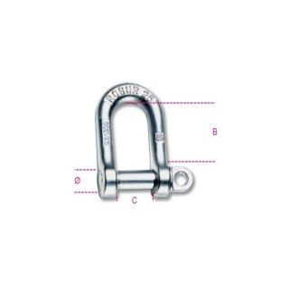 Beta Szakla podłużna kuta ocynkowana 10 mm, WLL 400 kg, 15 szt. Robur