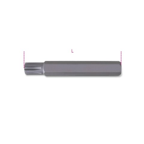 Beta Bit 1/4" do śrub RIBE M10x75 mm, 867RIBE/L Beta