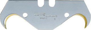 LUTZ BLADES Ostrze z podwoj.pazurem TiN 60x18,7x0,65mm, 10 szt. w opakowaniu LUTZ BLADES