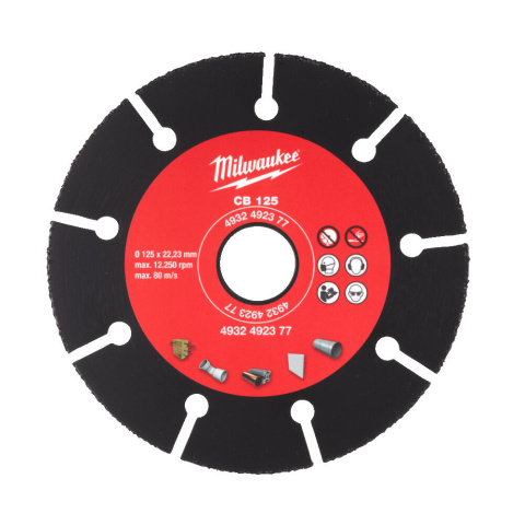 Milwaukee tarcza uniwersalna 125mm 4932492377