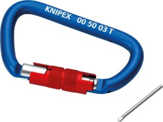 KNIPEX 2 karabińczyki TT, 00 50 03 T BK, KNIPEX