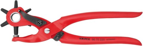 KNIPEX Szczypce obrotowe do wycinania otworów, 220mm, KNIPEX