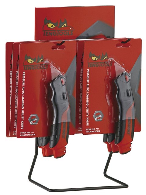 Teng Tools Stojak ekspozycyjny z nożami uniwersalnymi Teng Tools DIS-711