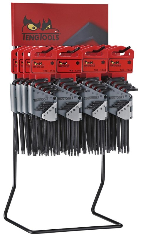 Teng Tools Stojak ekspozycyjny z zestawami kluczy TX Teng Tools DIS-1479TX