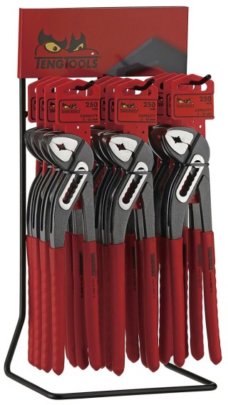 Teng Tools Stojak ekspozycyjny ze szczypcami nastawnymi Teng Tools DIS-MB481-10