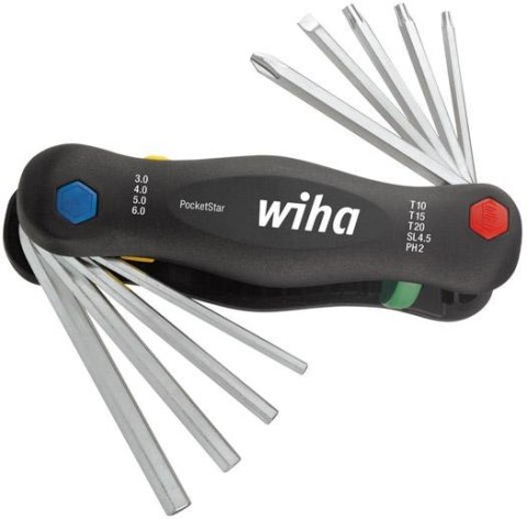 Wiha Zestaw wkrętaków imbusowych ®PocketStar® 9-części Wiha