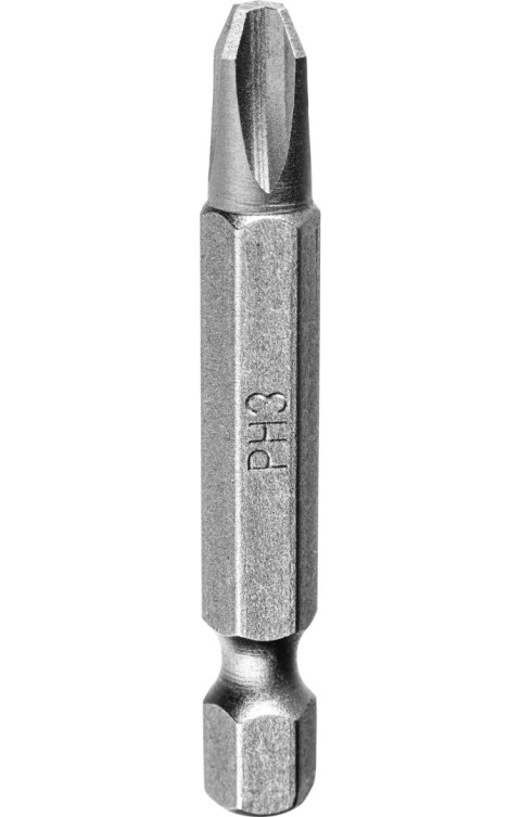 Drel Końcówki wkrętakowe krzyżowe PH3 x 50 mm, 3 szt. CON-ACC-3253