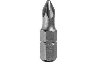 Drel Końcówki wkrętakowe krzyżowe PZ1 x 25 mm, 3 szt. CON-ACC-3301