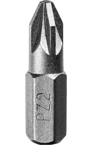 Drel Końcówki wkrętakowe krzyżowe PZ2 x 25 mm, 3 szt. CON-ACC-3302