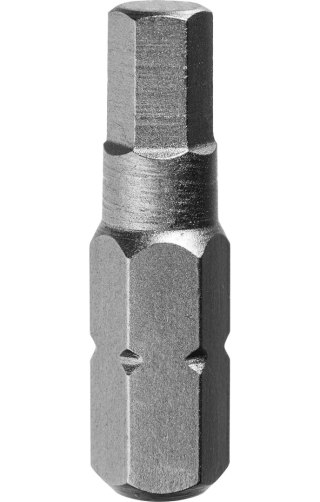 Drel Końcówki wkrętakowe sześciokątne H5 x 25 mm, 3 szt. CON-ACC-3405