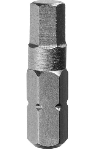 Drel Końcówki wkrętakowe sześciokątne H6 x 25 mm, 3 szt. CON-ACC-3406