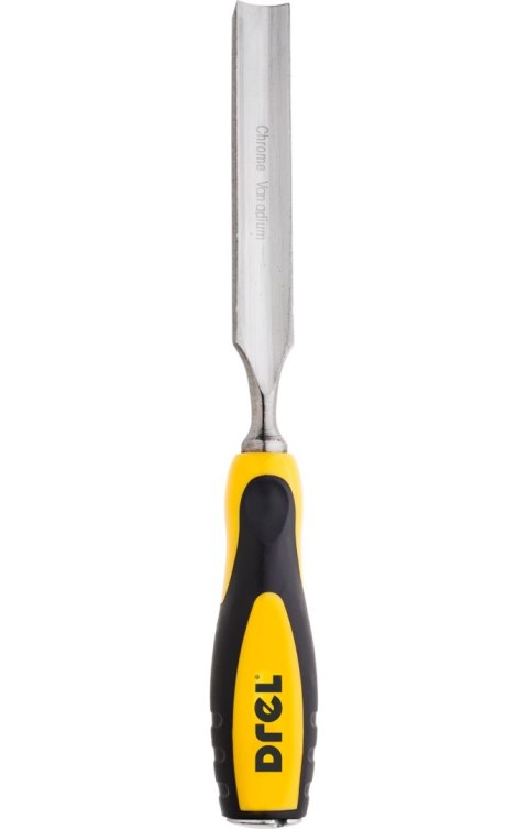 Drel Dłuto do drewna 38 mm, półokrągłe, plastikowy uchwyt CON-BCR-6038