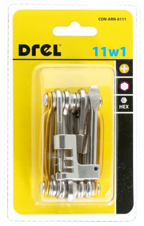 Drel Klucze rowerowe 11w1 CON-ARN-0111