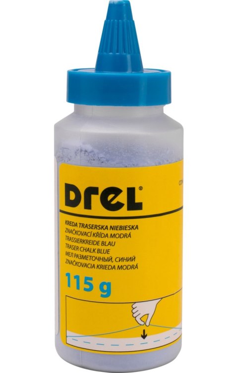 Drel Kreda traserska 115 g, niebieska CON-BPK-1115