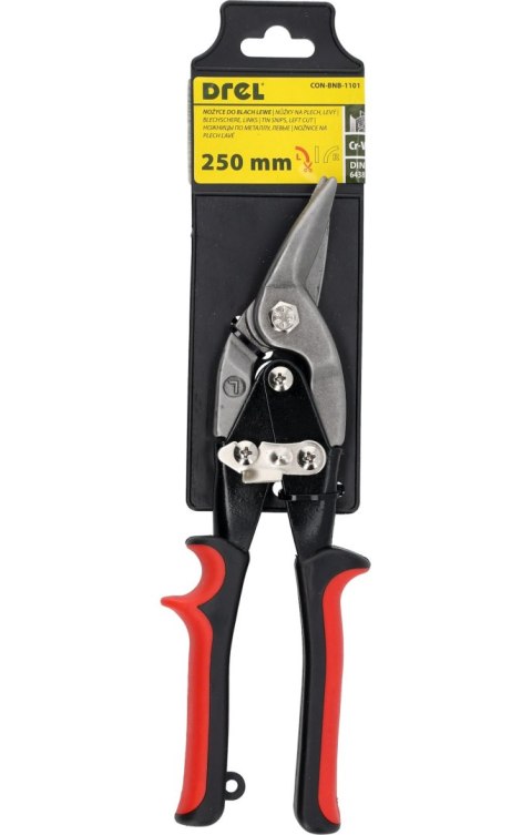 Drel Nożyce do blach 250 mm, lewe CON-BNB-1101 Drel Nożyce do blach 250 mm, lewe CON-BNB-1101