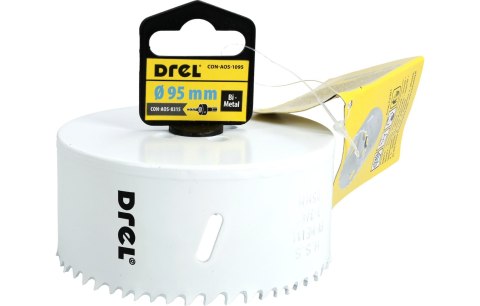 Drel Otwornica Bimetalowa 95 mm CON-AOS-1095 Drel Otwornica Bimetalowa 95 mm CON-AOS-1095