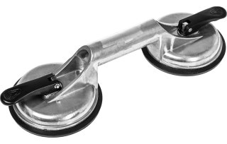 Drel Przyssawka do szyb aluminiowa, podwójna, 120 mm CON-BGS-2102