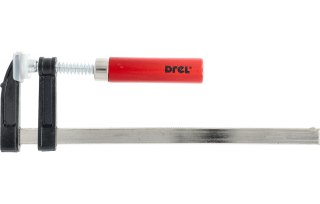 Drel Ścisk stolarski 50 x 150 mm, typ F, drewniany uchwyt, FSC 100%, certyfikat NC-COC-062817 CON-BCF-05015