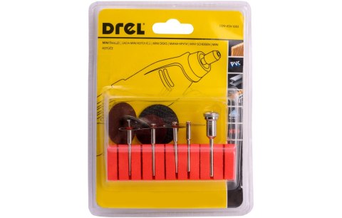 Drel Zestaw tarcz do miniszlifierki 9 szt. CON-ATA-1003 Drel Zestaw tarcz do miniszlifierki 9 szt. CON-ATA-1003