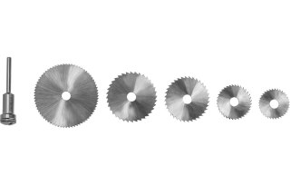 Drel Zestaw tarcz tnących do miniszlifierki z trzpieniem 5 szt. CON-ATA-1020