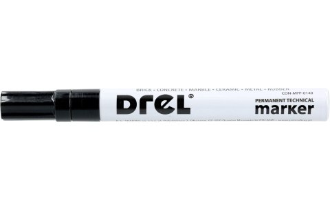 Drel Marker olejowy czarny, 2.5 mm, końcówka okrągła CON-MPP-0140