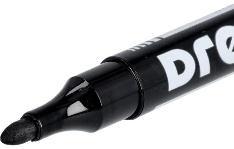 Drel Marker permanentny czarny, 2.5 mm, końcówka okrągła CON-MPP-0110