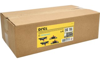Drel Platformy transportowe 230 x 170 x 170mm, plastikowe, 4szt. CON-DTP-2230