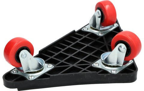 Drel Platformy transportowe 230 x 170 x 170mm, plastikowe, 4szt. CON-DTP-2230 Drel Platformy transportowe 230 x 170 x 170mm, plastikowe, 4szt. CON-DTP-2230