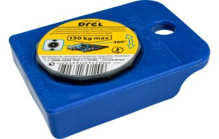 Drel Rolki transportowe do mebli 103 x 79 mm, udźwig 150 kg, kółka gumowe CON-DTP-3104