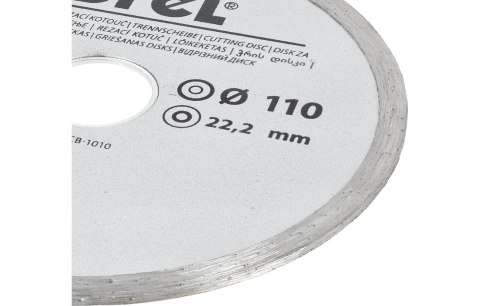 Drel Tarcza diamentowa 110 x 22.2 mm, pełna CON-DCB-1010