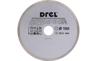 Drel Tarcza diamentowa 150 x 22.2 mm, pełna CON-DCB-1015