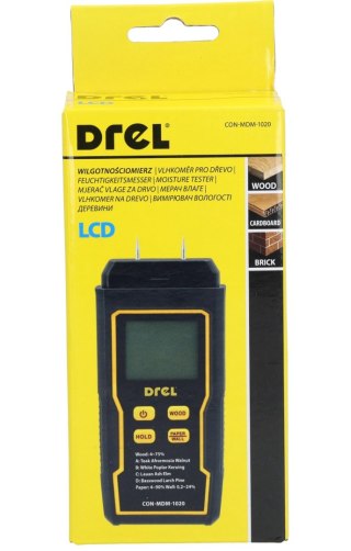 Drel Wilgotnościomierz z ekranem LCD CON-MDM-1020