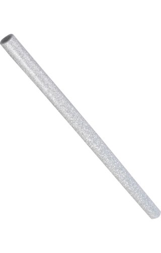 Drel Wkłady klejowe 11.2 mm x 200 mm, brokatowe, srebrne, 5 szt. CON-GKS-61209