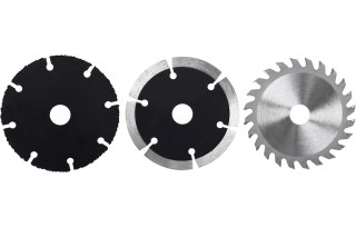 Drel Zestaw tarcz 85 x 15 mm, diamentowa segmentowa, TCT, uniwersalna, 3 szt. CON-DCM-2301