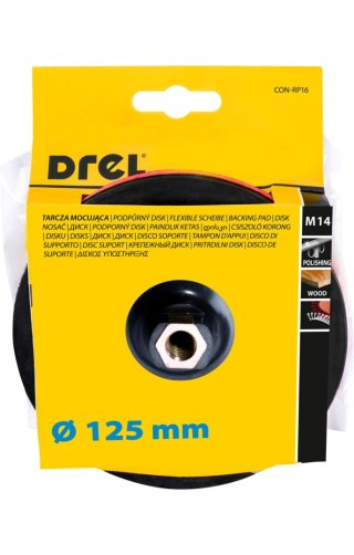 Drel Dysk z rzepem 125 mm, M14 CON-RP16