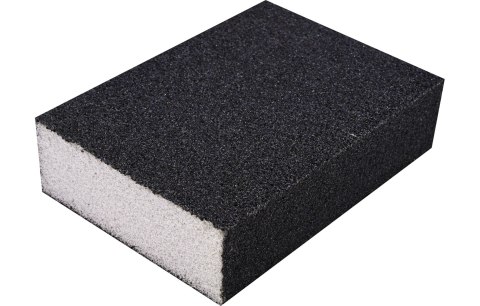 Drel Gąbka Ścierna 120 x 95 x 10 mm, P180, dwustronna CON-RSD-0118 Drel Gąbka Ścierna 120 x 95 x 10 mm, P180, dwustronna CON-RSD-0118