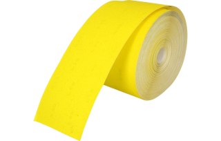 Drel Papier ścierny 115 mm, P100, żółty, 50 m, rolka CON-RRY-1110