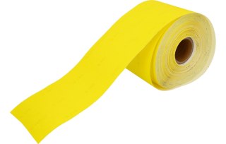 Drel Papier ścierny 115 mm, P150, żółty, 50 m, rolka CON-RRY-1115