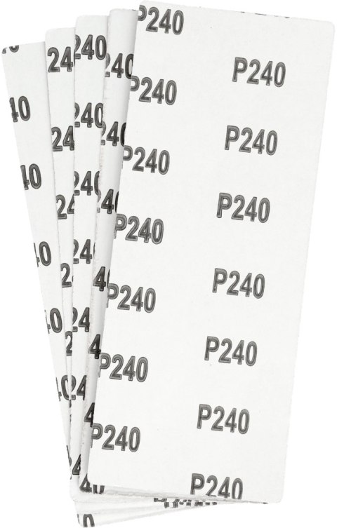 Drel Papiery ścierne 93 x 230 mm, P240, 5 szt. CON-RPS-1024 Drel Papiery ścierne 93 x 230 mm, P240, 5 szt. CON-RPS-1024