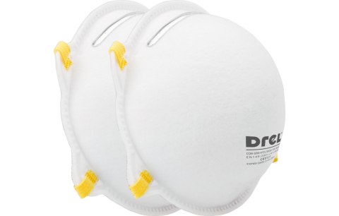 Drel Półmaski filtrujące FFP1, 5 szt. CON-SDM-9725 Drel Półmaski filtrujące FFP1, 5 szt. CON-SDM-9725