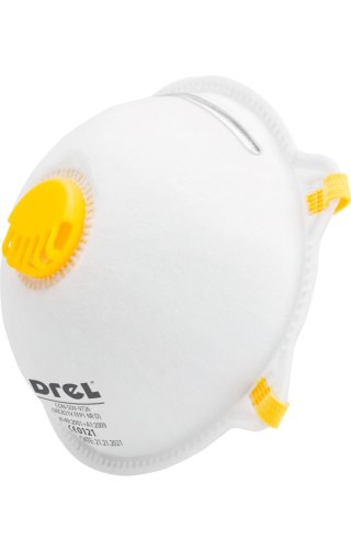 Drel Półmaski filtrujące FFP1, z zaworkiem, 2 szt. CON-SDV-9726