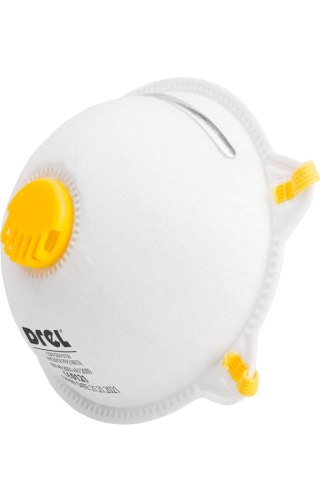 Drel Półmaski filtrujące FFP2, z zaworkiem, 2 szt. CON-SDV-9736