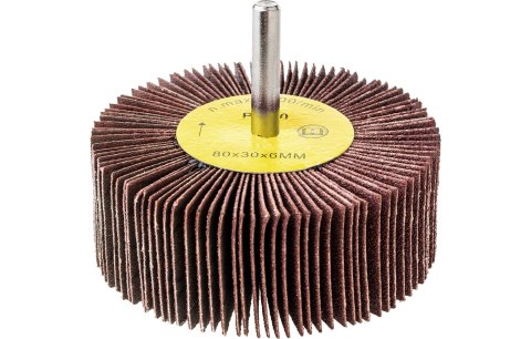 Drel Ściernica listkowa, 80 x 30 x 6 mm, trzpieniowa, P100 CON-RPA-8010 Drel Ściernica listkowa, 80 x 30 x 6 mm, trzpieniowa, P100 CON-RPA-8010